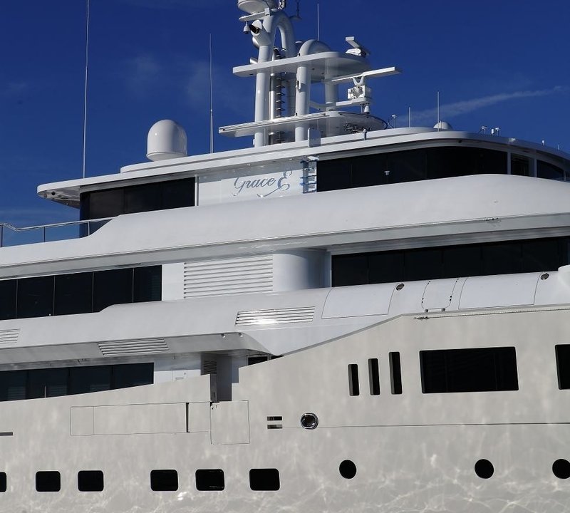 A Aspect Of The Overview On Board Yacht GRACE E