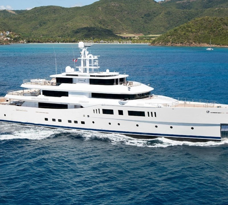 Cruising On Yacht GRACE E