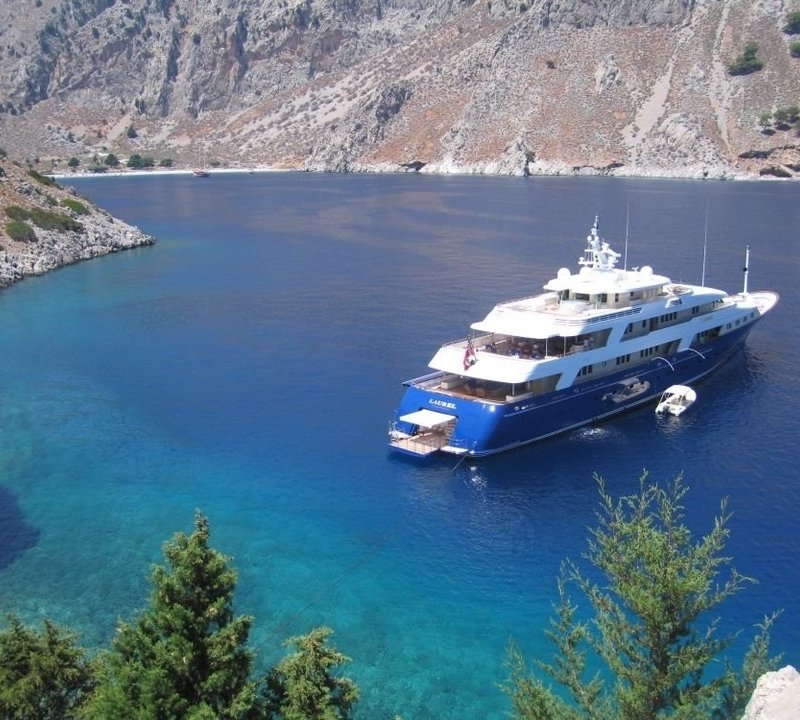 Anchorage On Board Yacht LAUREL