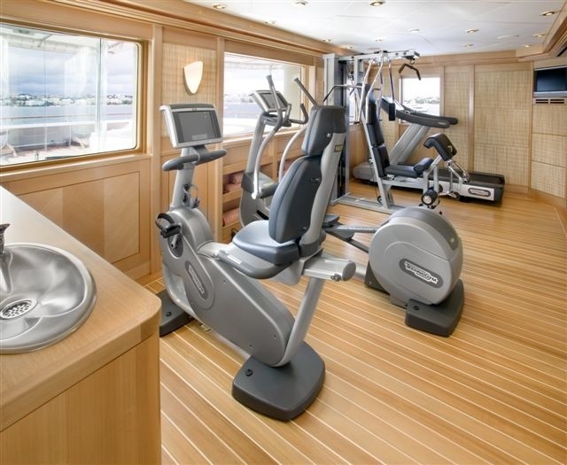 Gym On Board Yacht LAUREL