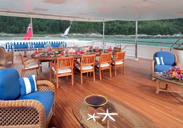 External Eating/dining On Board Yacht LAUREL