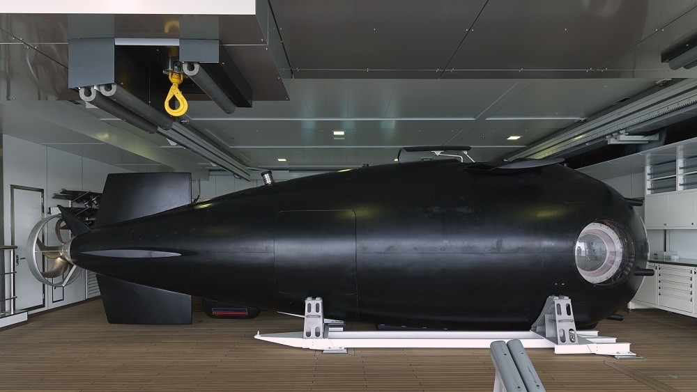 Submersible Aboard Yacht NAIA