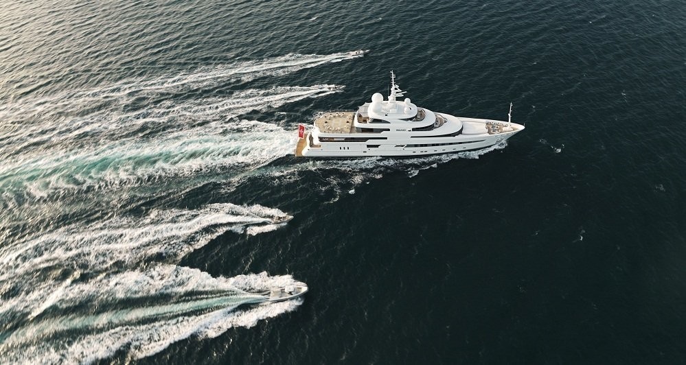 Cruising Including Ship's Tenders Aboard Yacht NAIA