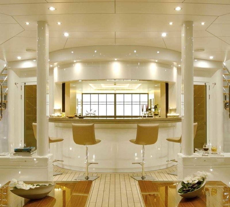 Deck Sitting Aboard Yacht SIREN