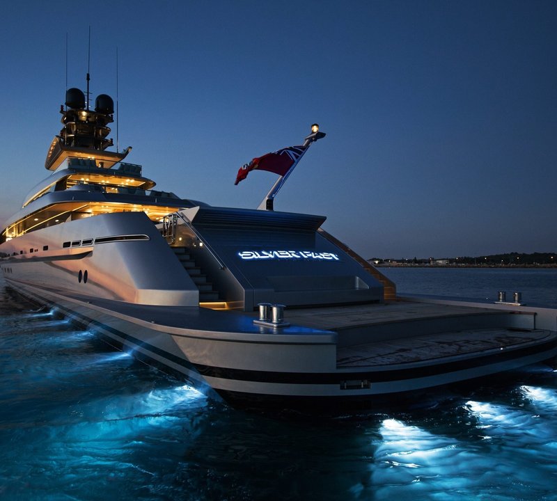 The 77m Yacht SILVER FAST