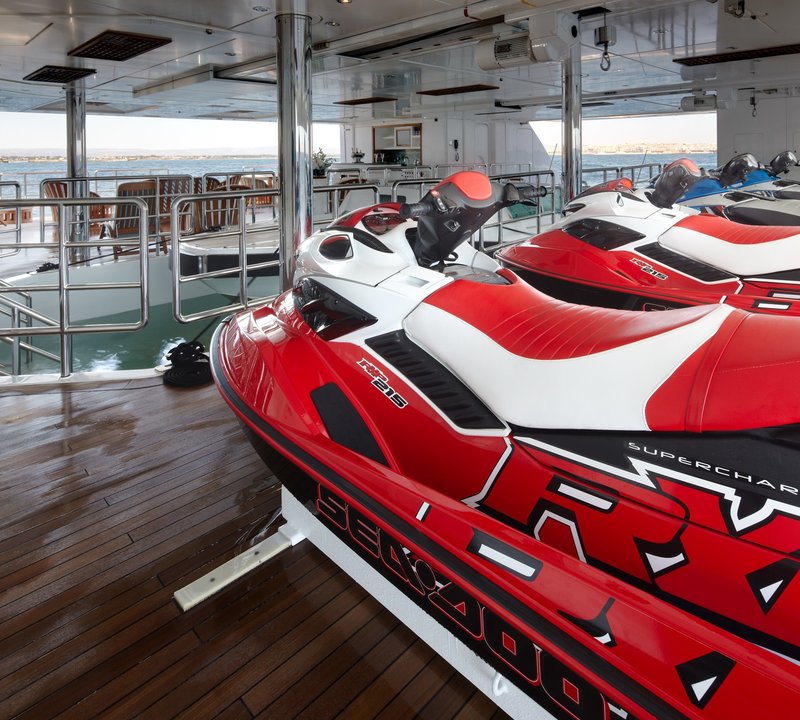 Toys On Board Yacht PEGASUS VIII
