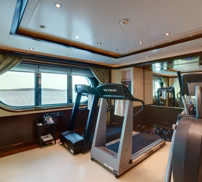 Gym On Board Yacht PEGASUS VIII