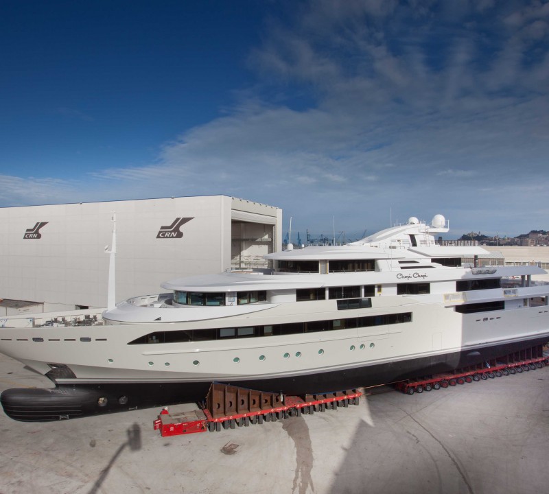 80m megayacht CHOPI CHOPI - the biggest project ever developed by Zuccon International Project