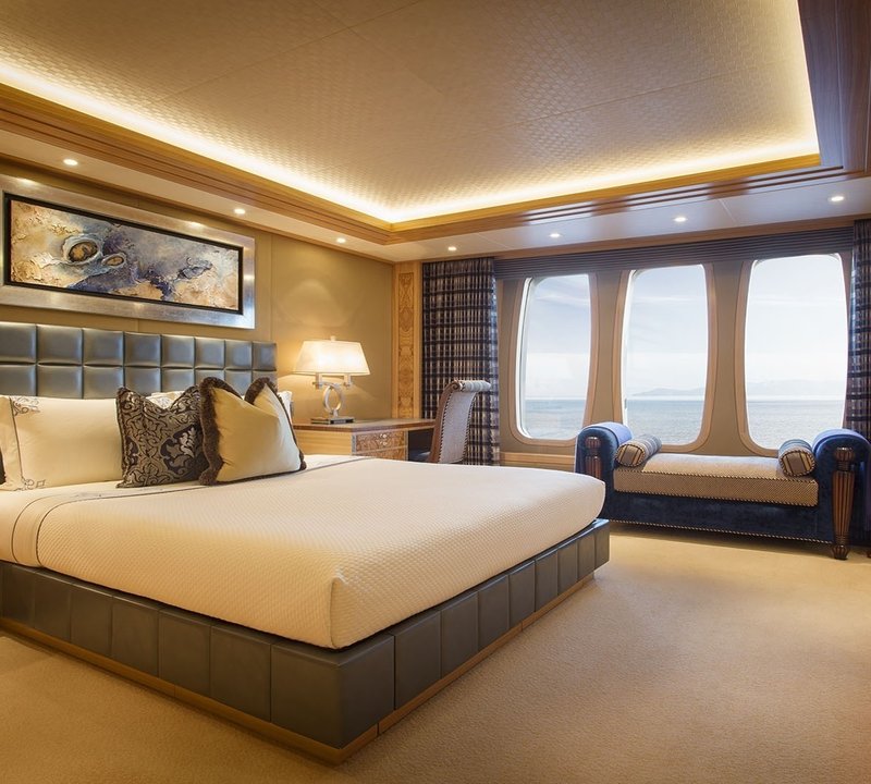 Double Sized Guest's Suite Aboard Yacht SOLANDGE