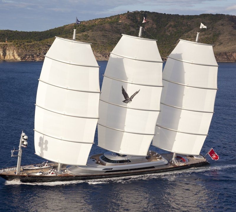 The 88m Yacht MALTESE FALCON