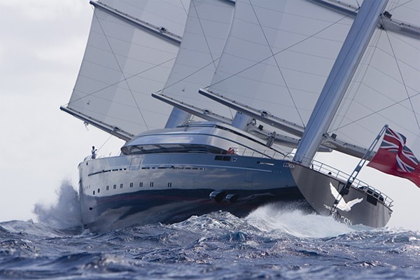 The 88m Yacht MALTESE FALCON