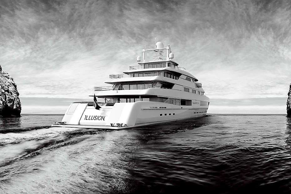 The 89m Yacht ILLUSION