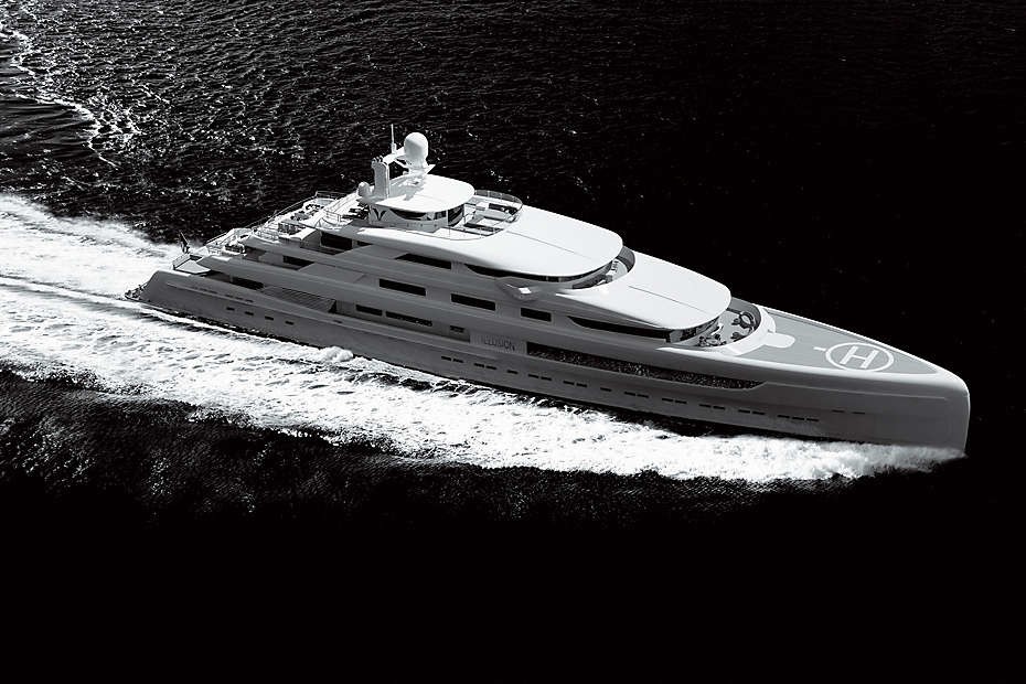 The 89m Yacht ILLUSION