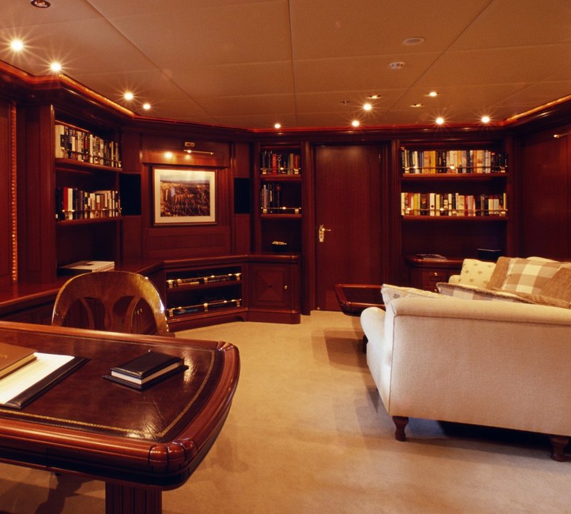 Aspect: Yacht ATHENA's Personal Saloon Photograph