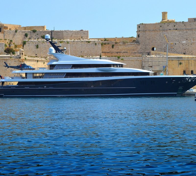 The 90m Yacht PHOENIX 2 in Malta