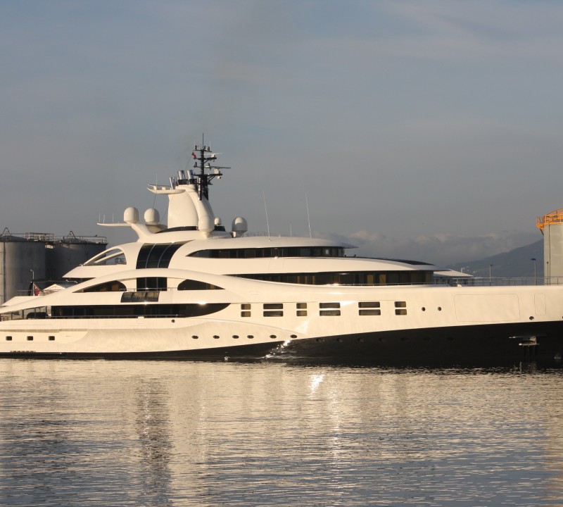 96m Megayacht Palladium in Gibraltar - Photo Credit Giovanni Romero
96m Megayacht Palladium in Gibraltar - Photo Credit Giovanni Romero....