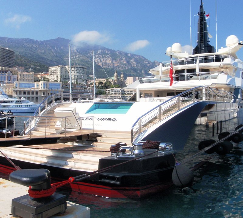 ALFA NERO Berthed