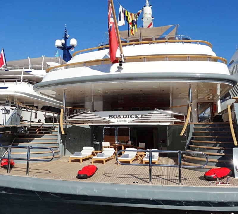 Aft Deck Relaxation Area