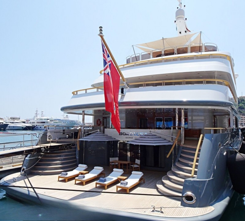Aft Deck Relaxation Area