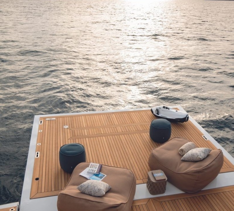 Aft Deck Relaxation Area