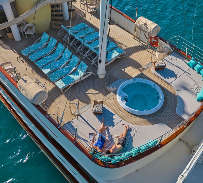 Aft Deck Aerial View