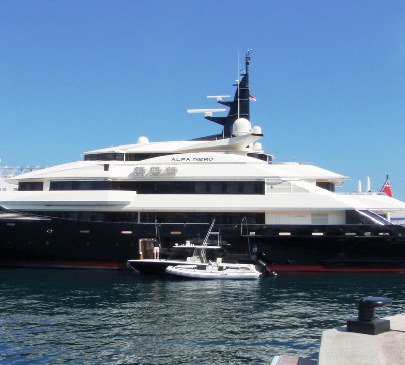 Alfa Nero - Photo Credit Monaco Yacht Spotter