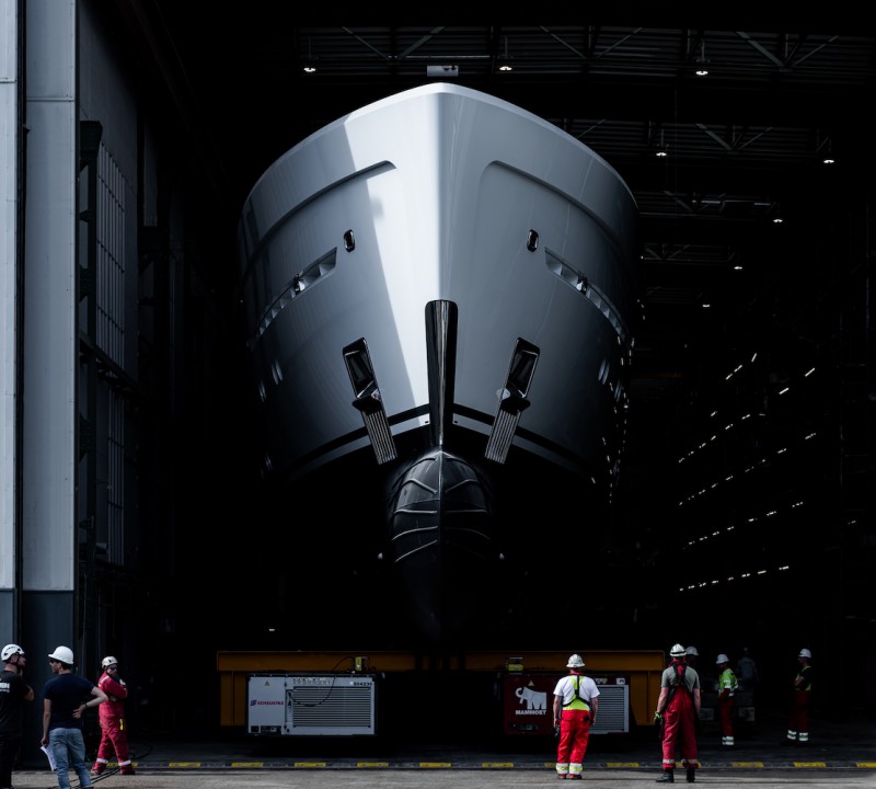 Amels 6002 Motor Yacht Project WITCHRAFT Launched