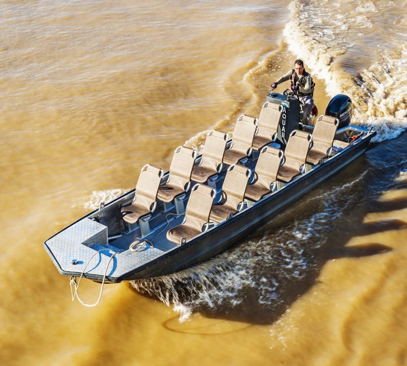 Aqua Amazon Skiff