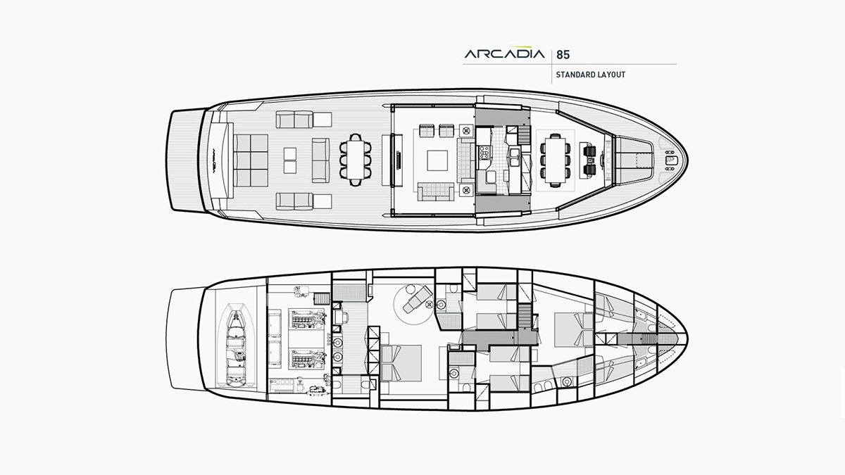 Arcadia 85 Interior Design