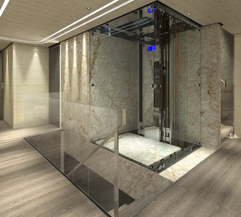 Baglietto 55m Render - Interior