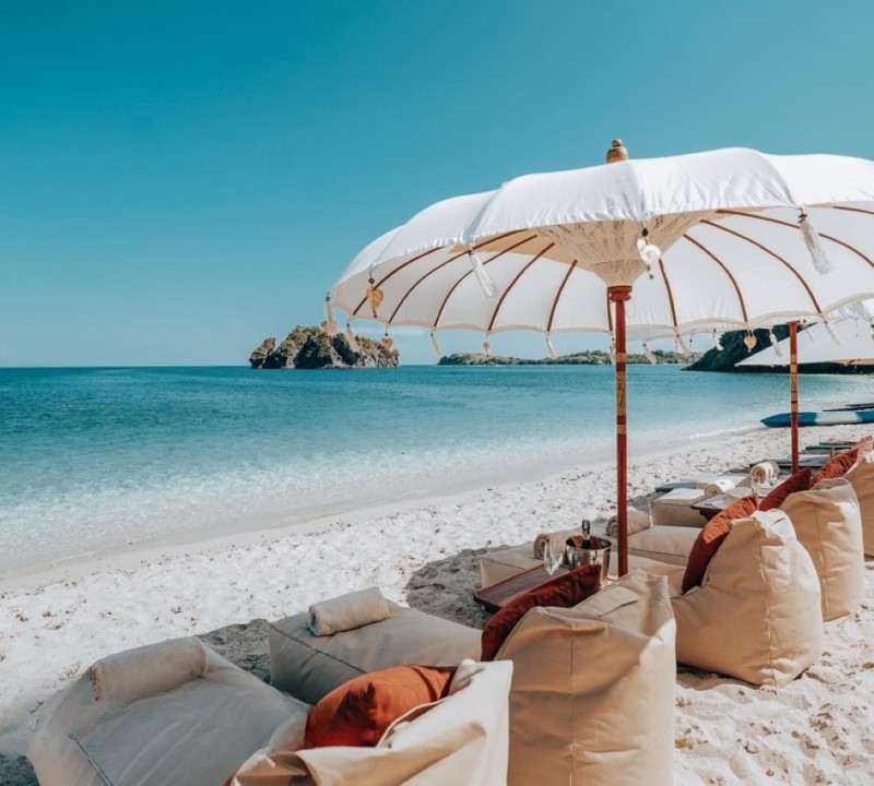 Beach Relaxation Area