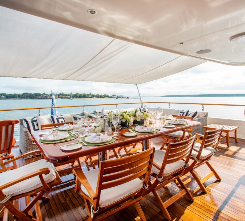 Bridge Deck Aft Dining