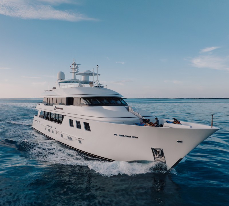 CROSSED SABRE Charter Yacht