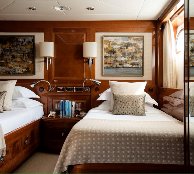 Cabin With Double Bed