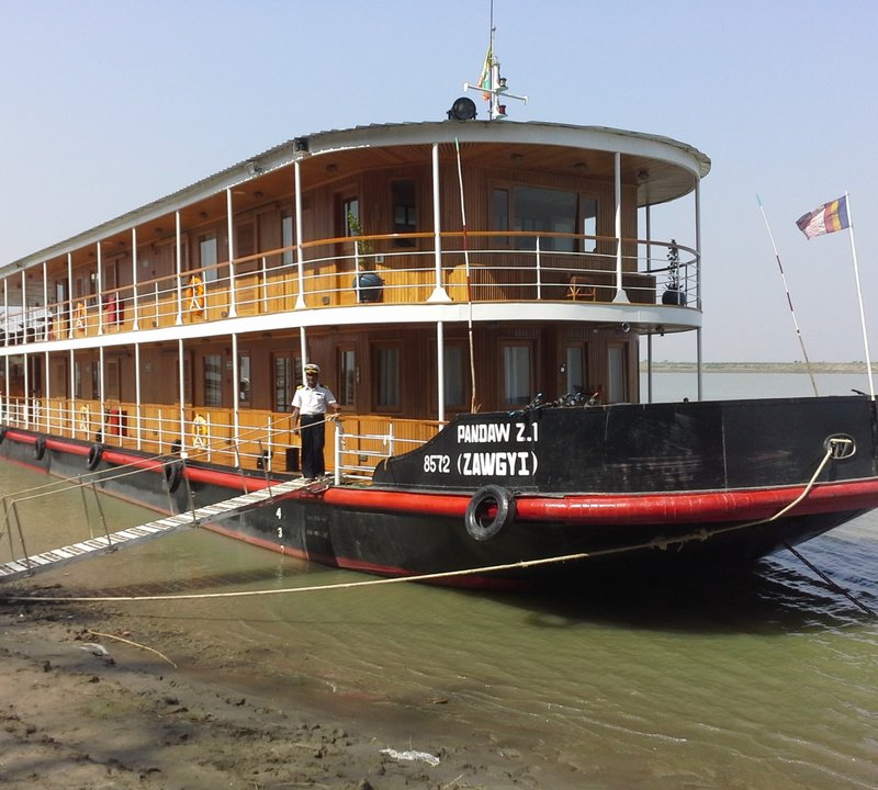 Captain Aboard ZAWGYI River Yacht