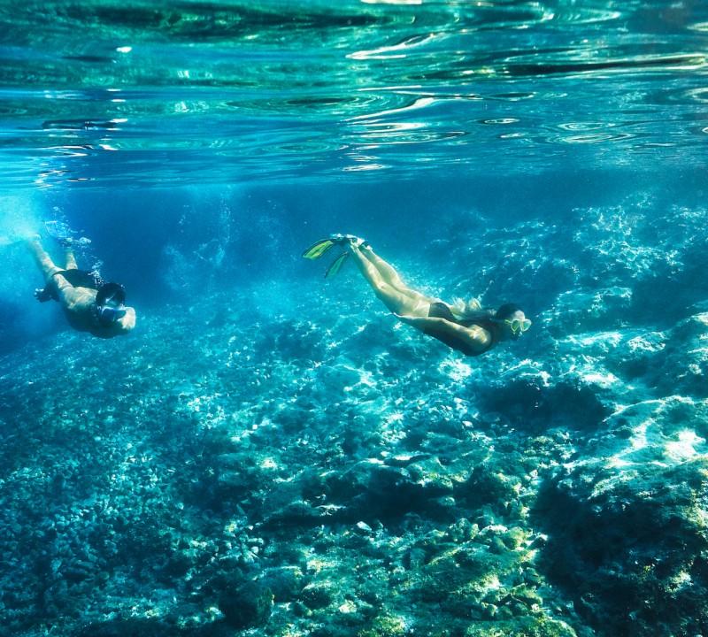 underwater