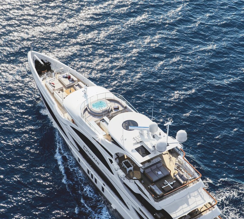 DOMANI By Benetti 45m Running Aerial