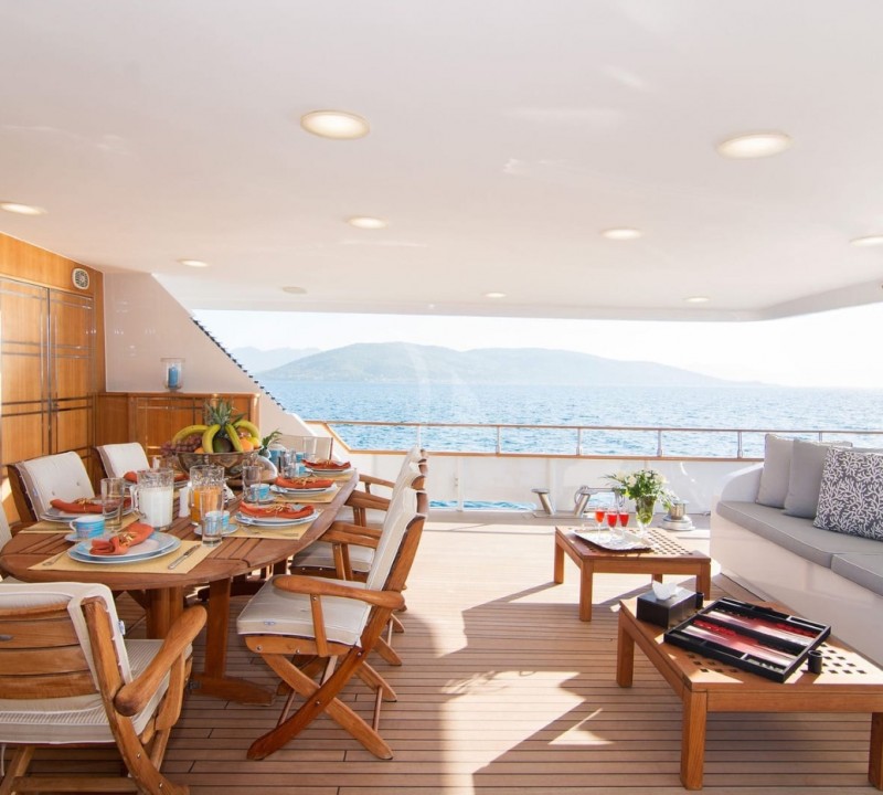 Dining Area With Sea Views