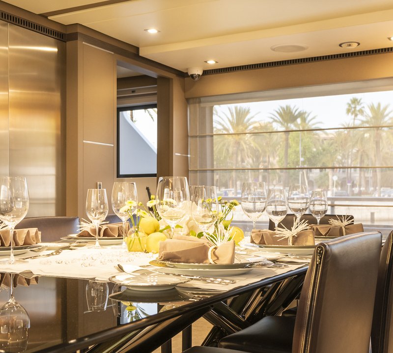 Formal Dining Set Up