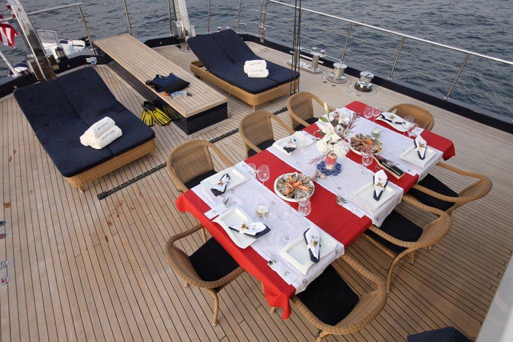 Gulet Perla Del Mare -  Al Fresco Dining