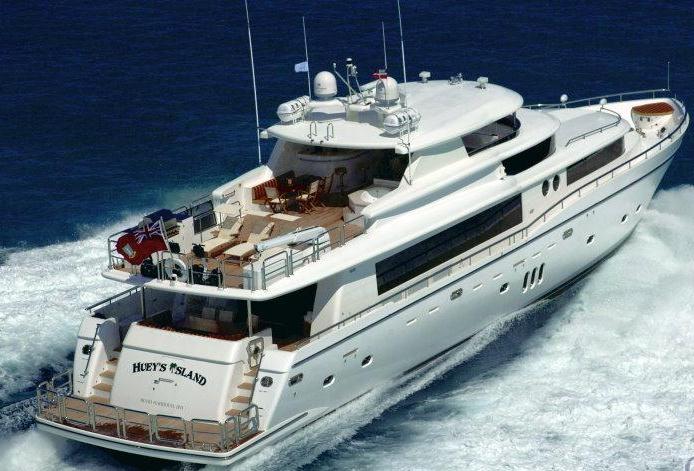 HUEYS ISLAND - Aft View