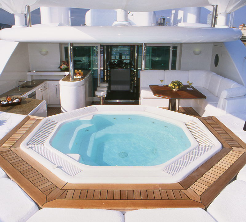 Hot Tub On Board Pegasus VIII