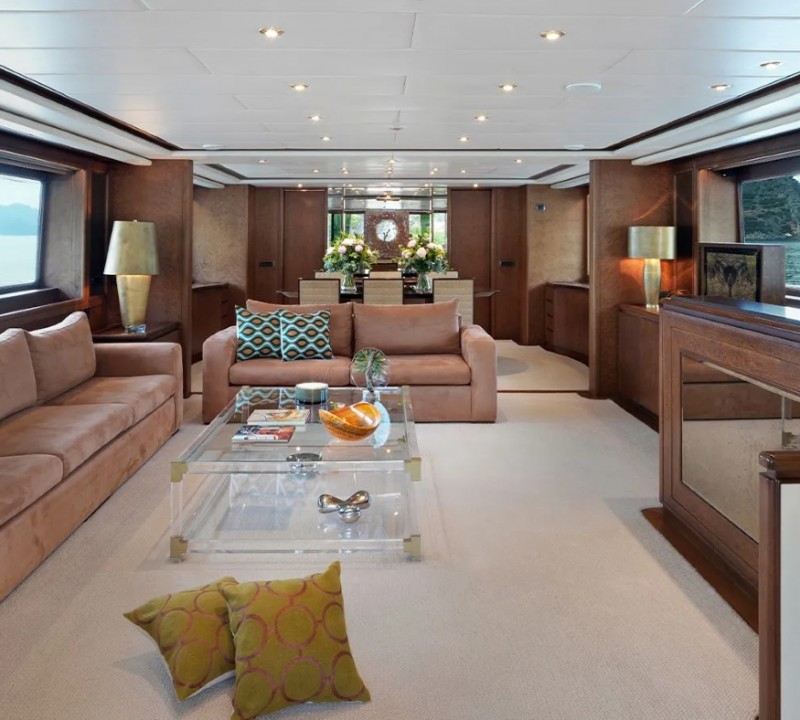 Interior Relaxation Area With Sea Views