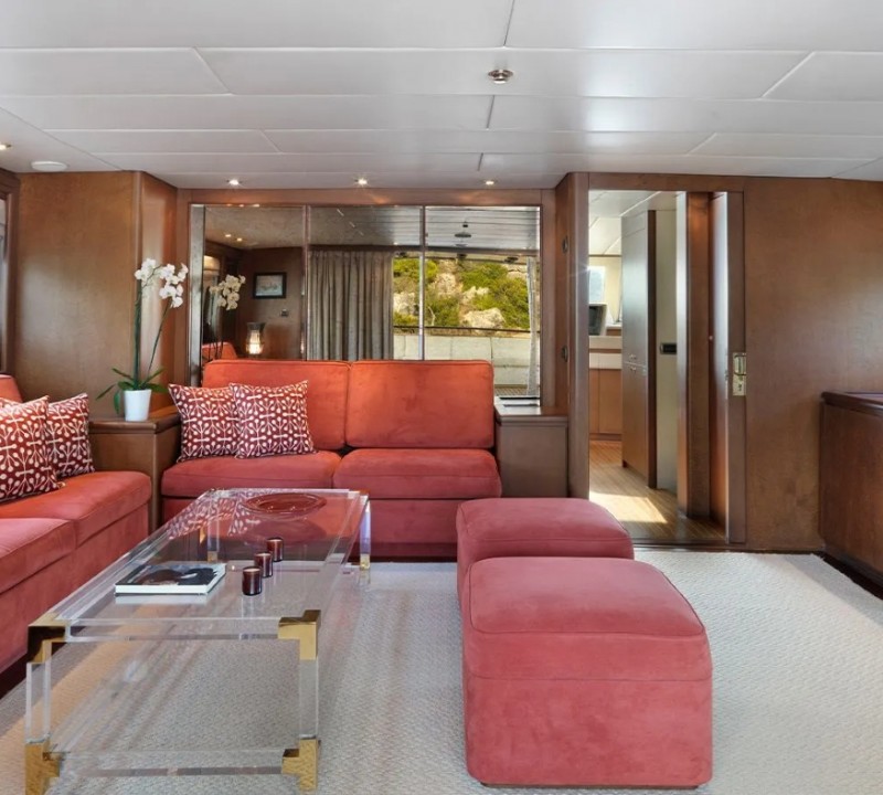 Interior Relaxation Area With Sea Views