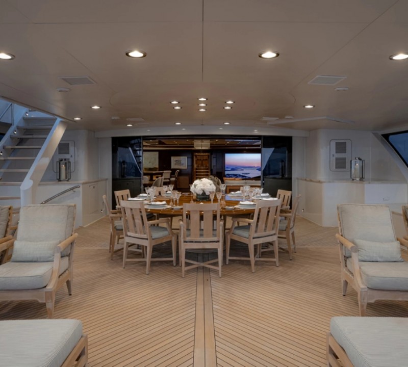 Interior Relaxation Area With Dining