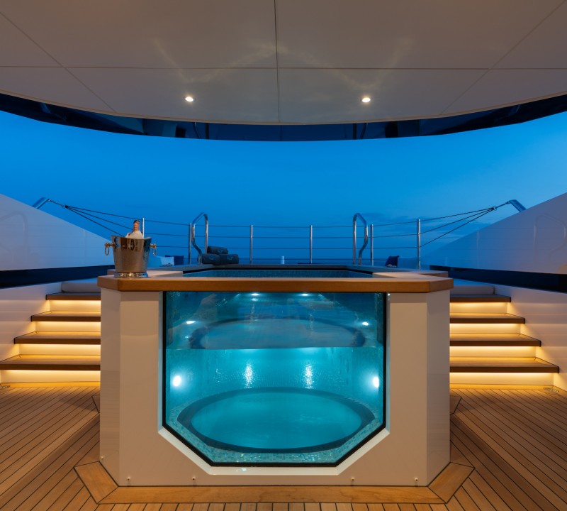 Jacuzzi On Deck