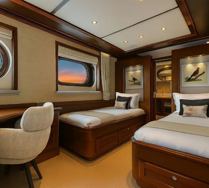 Cabin With Double Bed