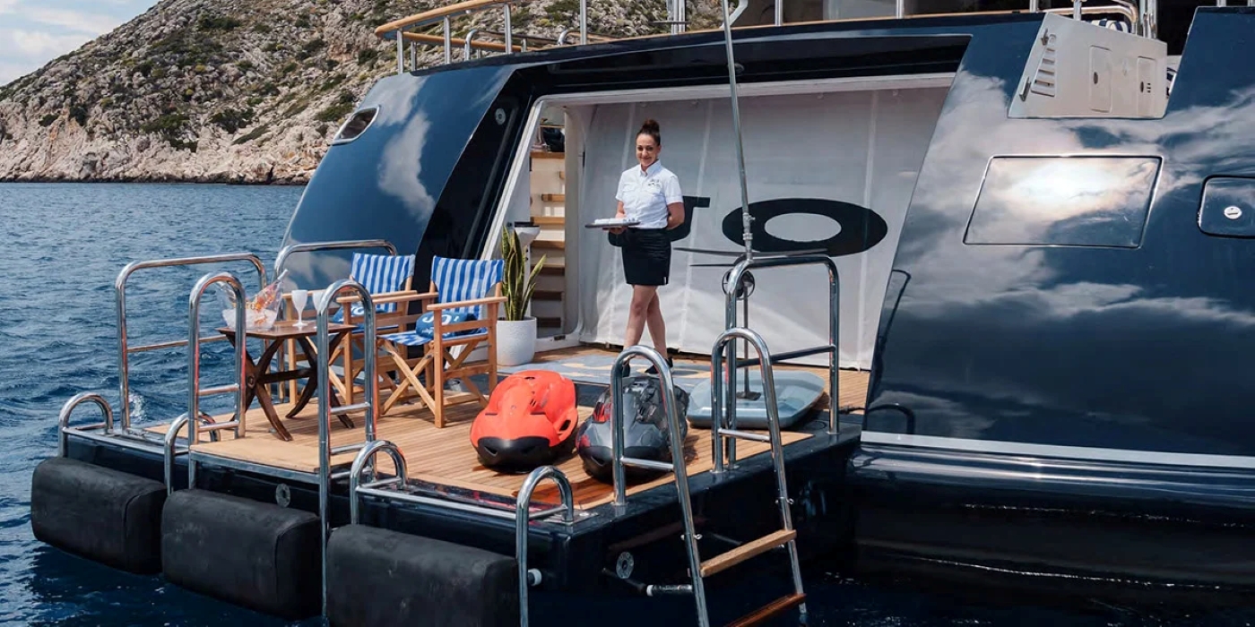 Aft Deck Relaxation Area