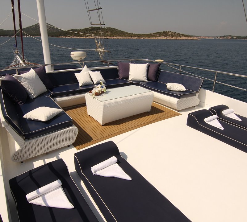 Lounging On Deck