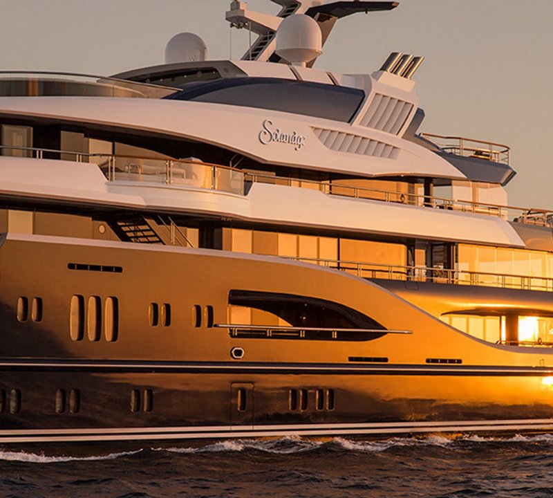 Lurssen Motor Yacht SOLANDGE - Detail